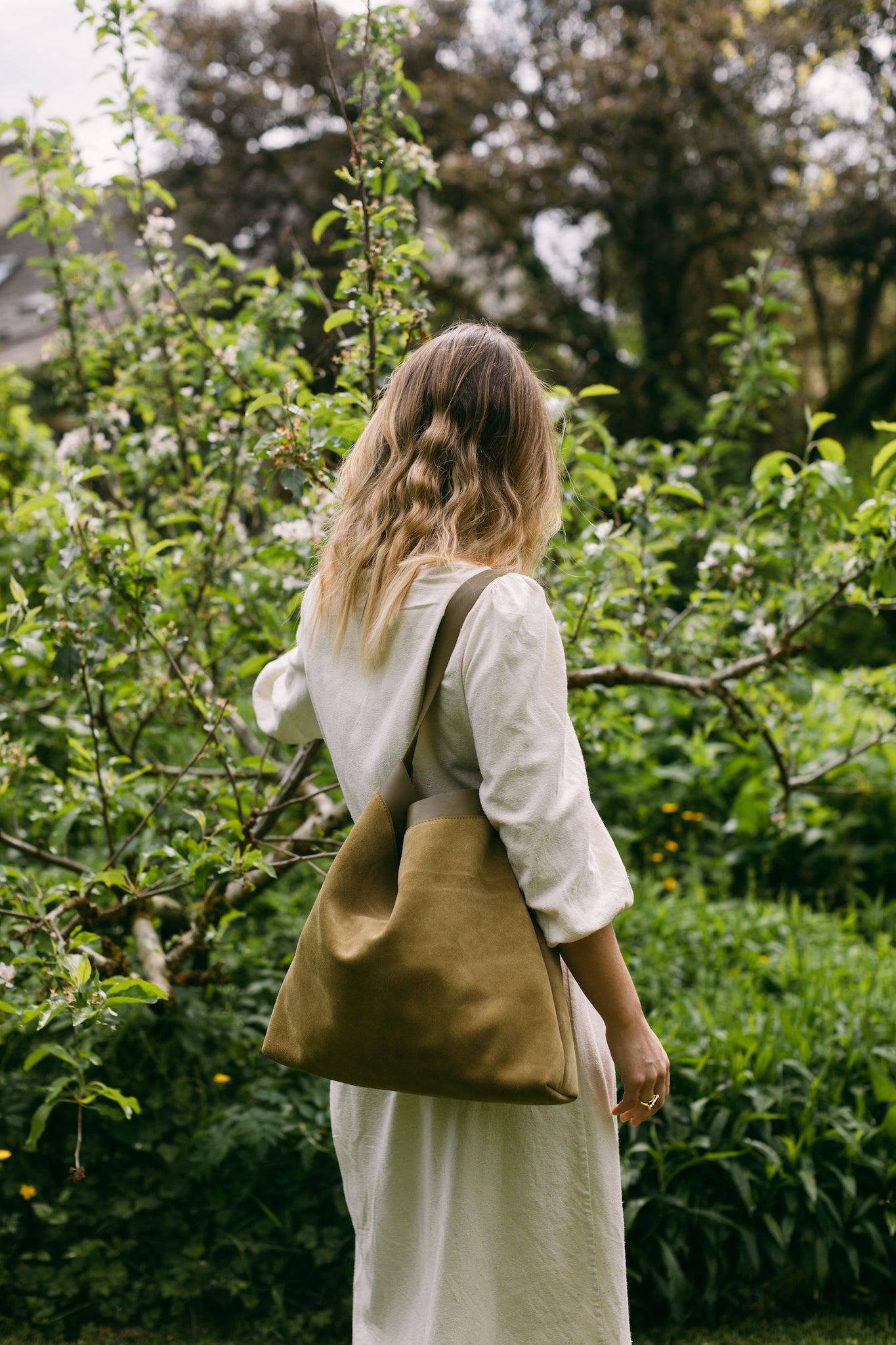 Suede Market Tote – Kinsale Leather