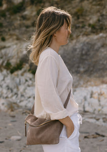 Suede Jamie Bag
