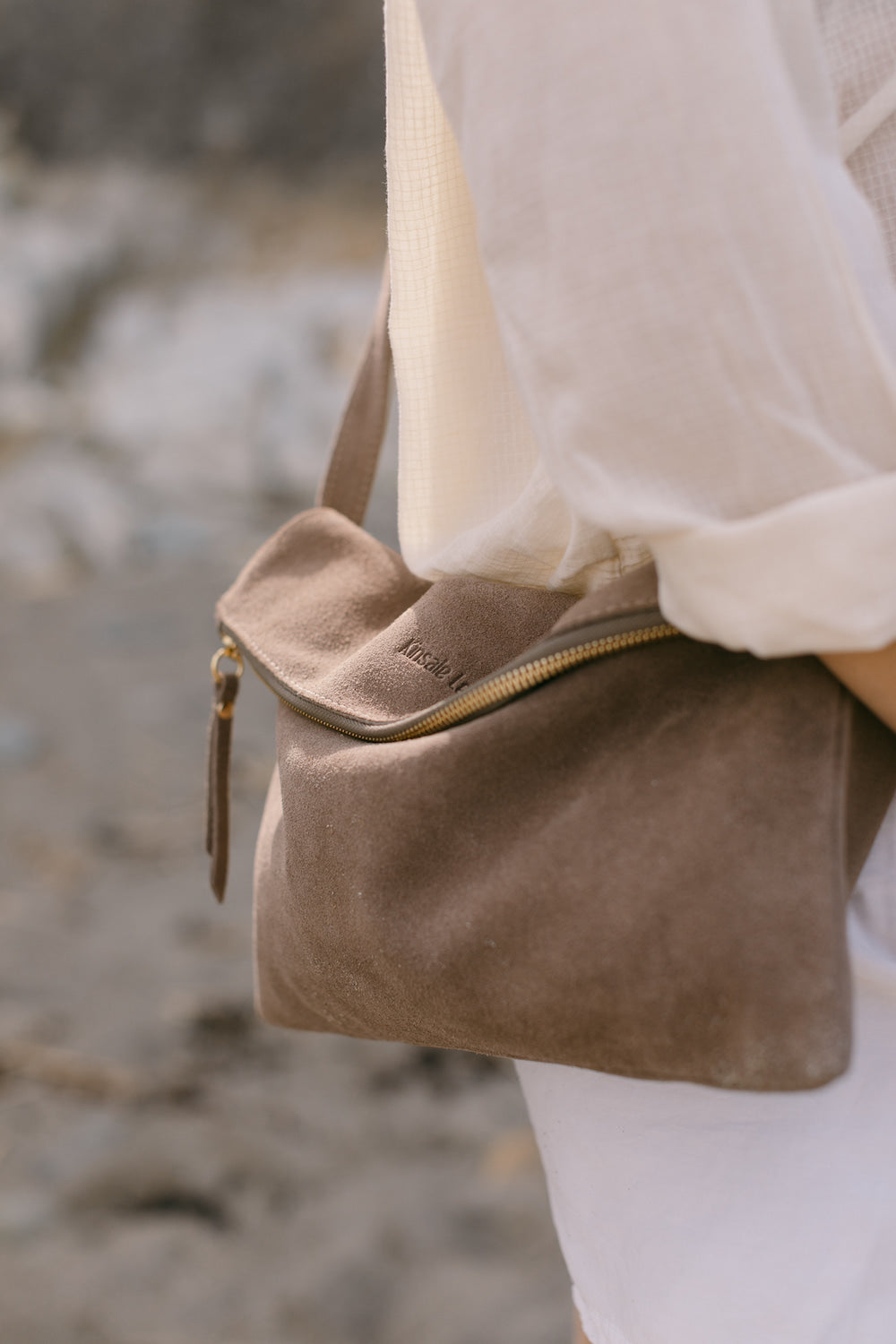 Suede Jamie Bag