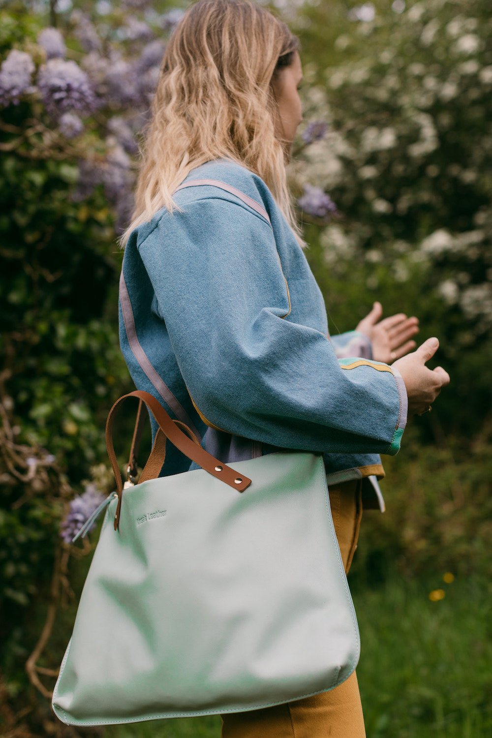 Suede Market Tote – Kinsale Leather